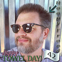 Devin Pike, Earth's Towel Day Ambassador 2018